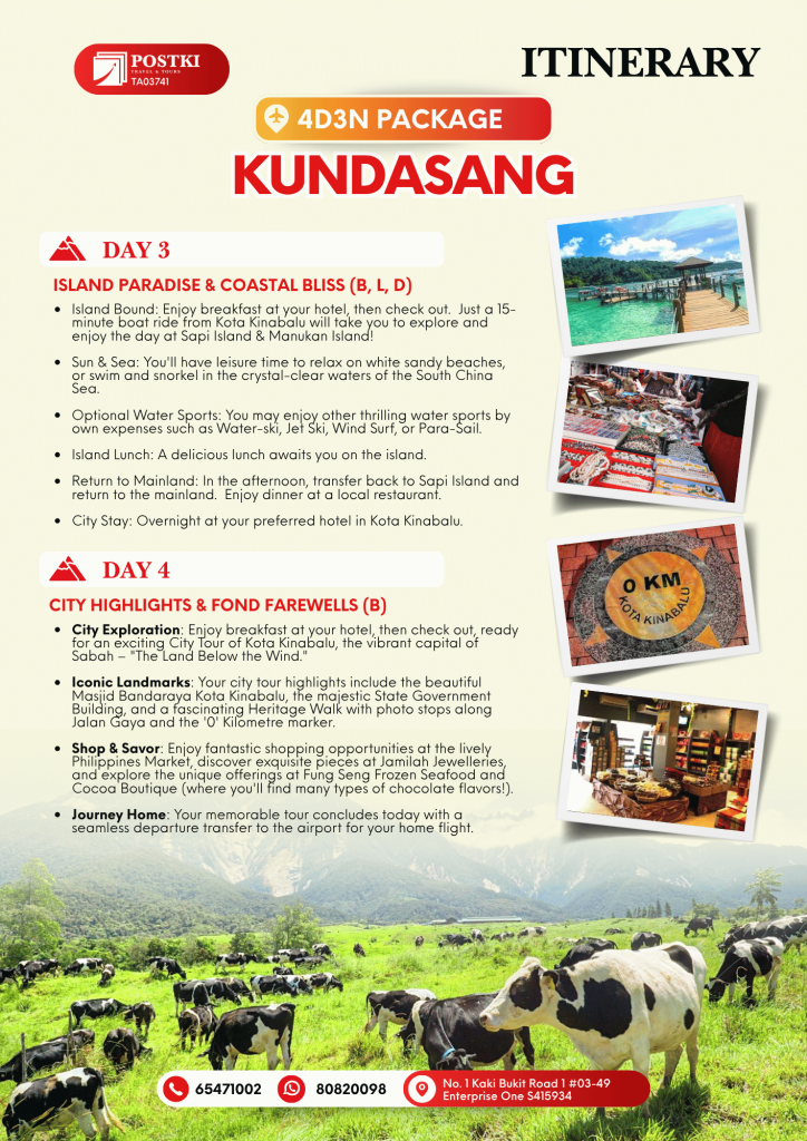 4 DAYS 3 NIGHTS KUNDASANG NATURE TOUR Page 2