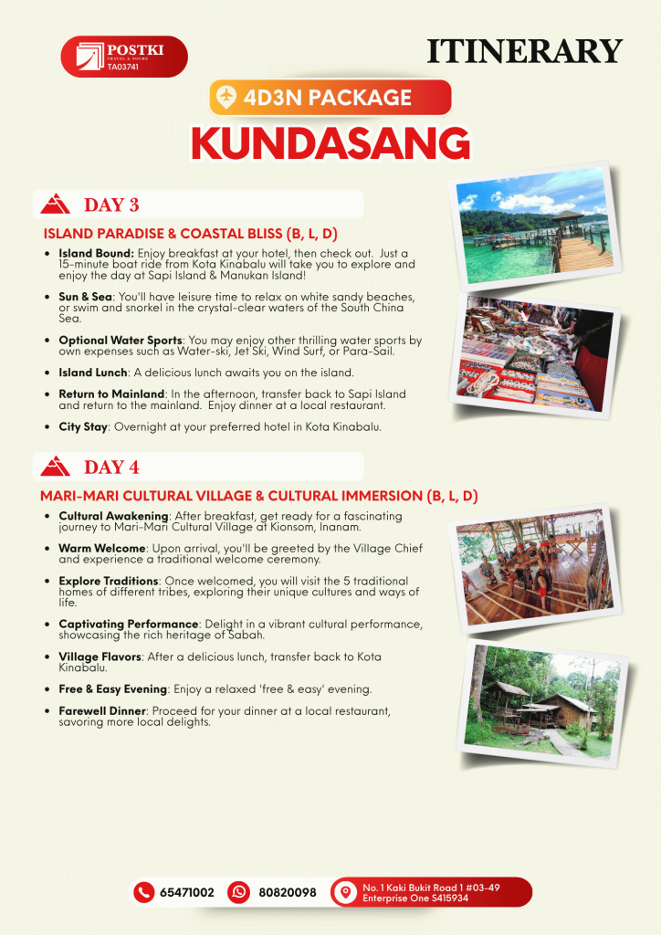 5 DAYS 4 NIGHTS KUNDASANG NATURE TOUR Page 2