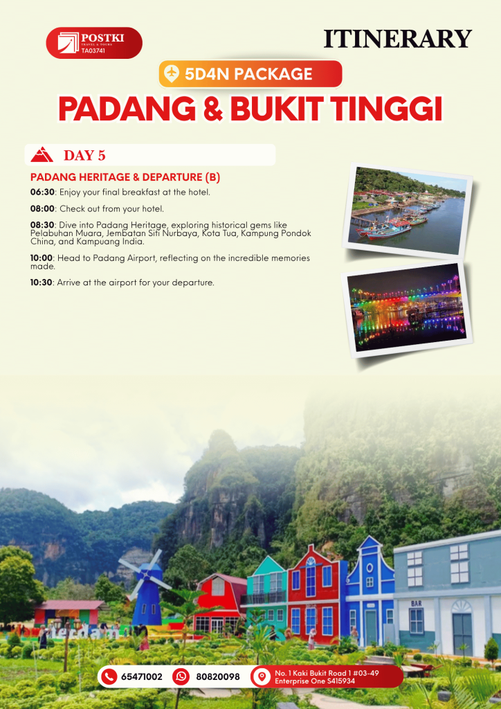 PADANG And BUKIT TINGGI 5D4N Page 3