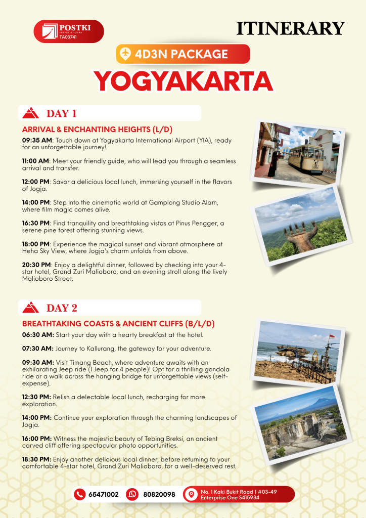 Yogyakarta 4D3N Page 1